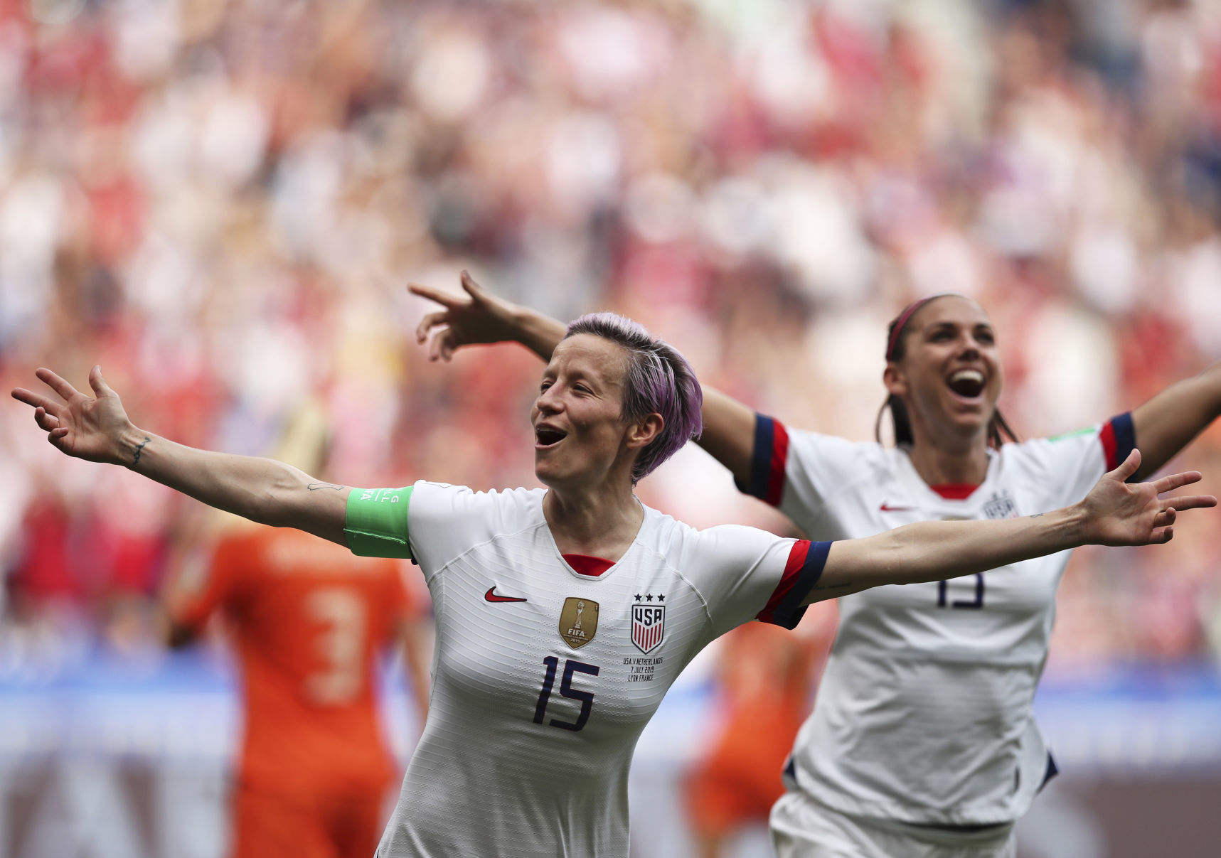 APTOPIX France US Netherlands WWCup Soccer